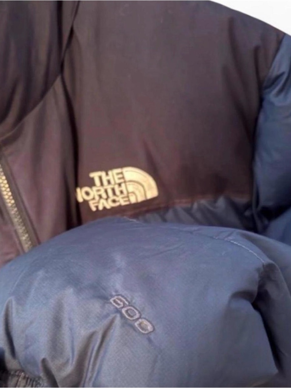 The North Face 600-Fill Goose Down Two-Tone Puffer Jacket - Men’s XL